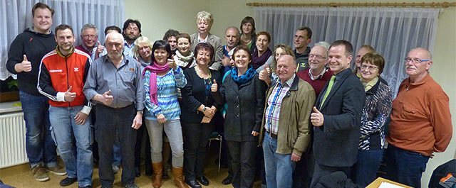 Kandidaten der Freien Whler Suhl zur Kommunalwahl 2014 (Foto: Amm)
