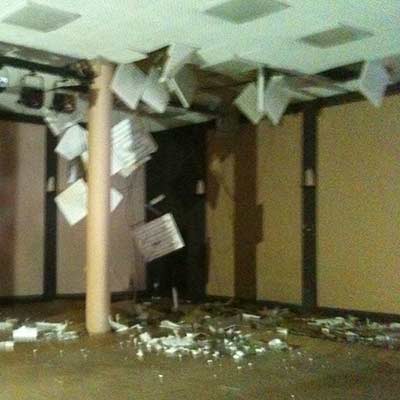 Begehung im Kulturhaus am 31.03.2016