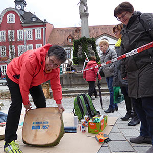 Baumfest auf dem Marktplatz Suhl