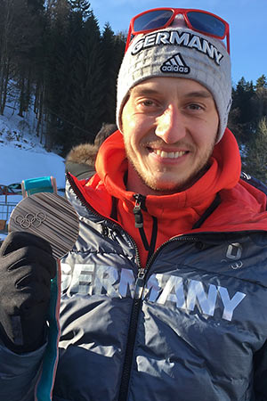 Sascha Benecken zur Olympia-Sportlerehrung in Vesser am 27.02.2018