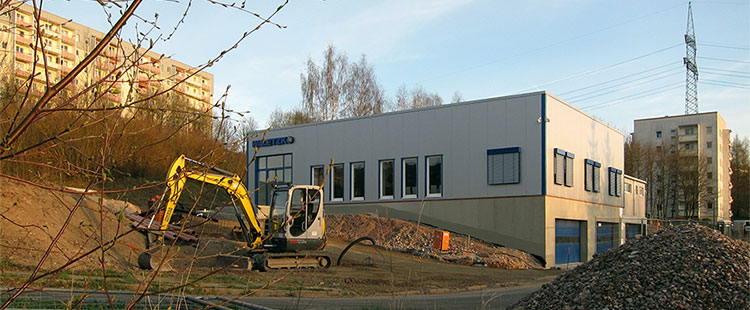 Gewerbebau Waletzko in Suhl Nord
