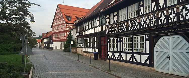 Straßenmarkt in Suhl Heinrichs (Foto: Manuela Hahnebach)