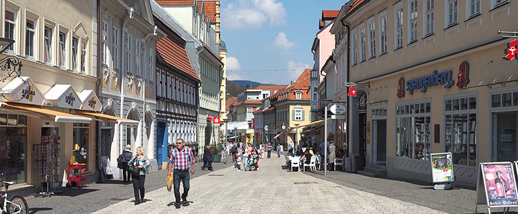 Suhl Steinweg (Foto: Manuela Hahnebach)