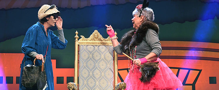 Die arme Stadtmaus aus Suhl und die reiche Landmaus aus Zella-Mehlis (Foto: Karl-Heinz Frank)