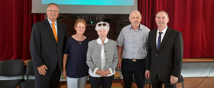 Beim Landesparteitag Freie Wähler Thüringen, mit Hubert Aiwanger, Bundesvorsitzender der Freien Wähler (Haina, 11.06.2022)