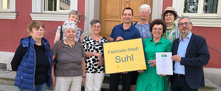 Suhl: Fair-Trade-Stadt 2022