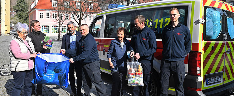 Spende nach Leszno für ukrainische Flüchtlinge (Foto: Karl-Heinz Frank)