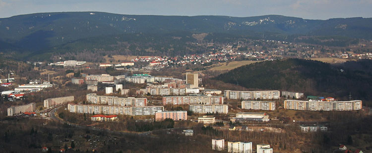 Suhl-Nord (Foto: SehLax, Rafael Brix, 2006, Quelle: Wikimedia CC BY SA 3.0 nicht portiert)