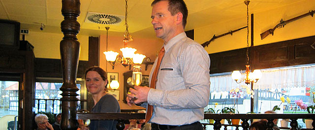 Wahltreff mit OB Dr. Triebel in der "Büchs" (Foto: Brigitte Günkel)