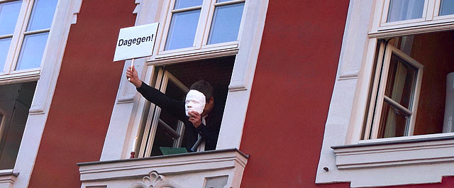 Dagegen! (Foto: Brigitte Günkel)