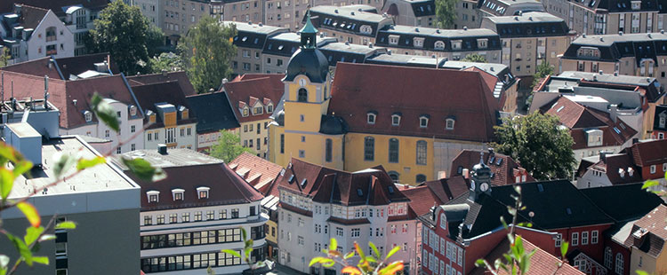 Suhl von der Ottilienkapelle aus (Foto: Brigitte Günkel)