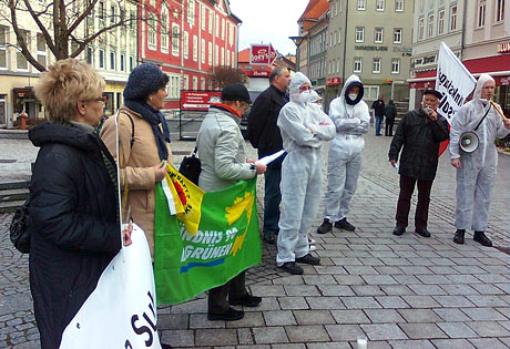 Mahnwache für den Atomausstieg - 11.03.2012 - 1 Jahr Fukushima