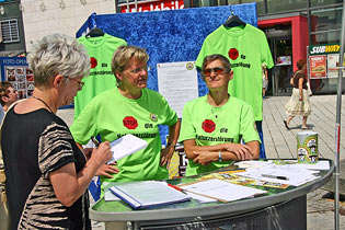 Aktion: Kein Pumpspeicher am Rennsteig (Foto: Erhard Kretschmann)