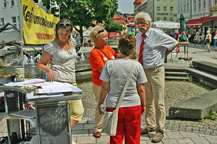 Aktion: Kein Pumpspeicher am Rennsteig (Foto: Erhard Kretschmann)